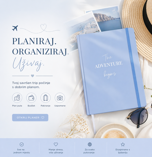 Planer putovanja BLUE