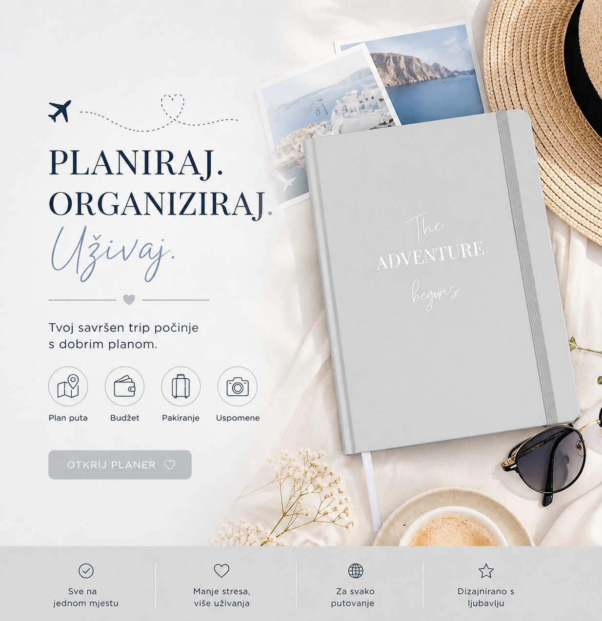 Planer putovanja GREY